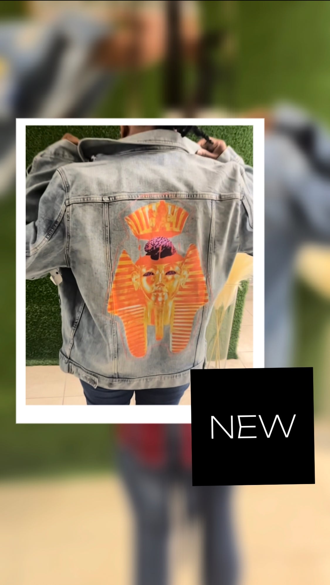 Custom Made Jean Jacket